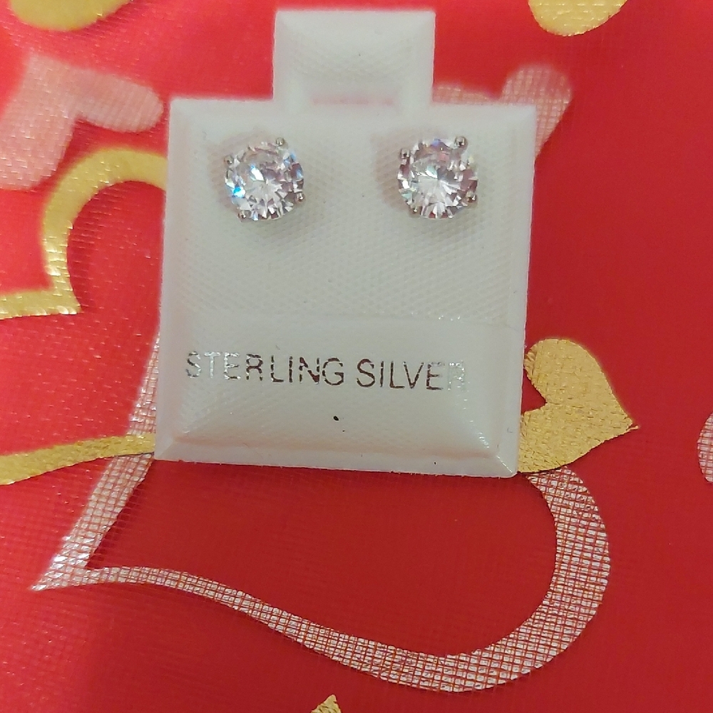 Sterling Silver Stud Earrings